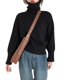 thumbnail image 5 of Suéter de cuello alto retro japonés para mujer ropa exterior suelta y perezosa 2024 otoño e invierno nuevo jersey de punto de estilo ceroso suave, 5 of 5