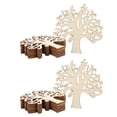 thumbnail image 4 of DIY Wood Chips, 20Pcs Tree Shape Wood Chips Composite Wood  For Home Decoration For DIY Crafts, 4 of 8