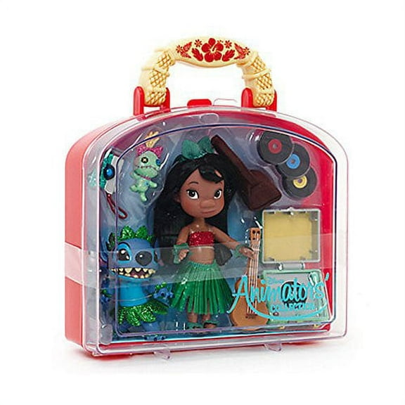 Disney Animators' Collection Lilo & Stitch Mini Doll Play Set - 5''