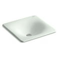 thumbnail image 3 of Kohler K-2827-96 16.375 x 15.625 x 5.75 in. Iron Tones Drop-In & Undermount Bathroom Sink - Biscuit, 3 of 5
