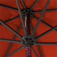 thumbnail image 4 of Parasol de Marché de Table de Patio de 9 Pieds avec Base Ronde en Bronze, 4 of 5