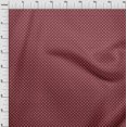 thumbnail image 4 of oneOone Silk Tabby Maroon Fabric Dot Dress Material Fabric Print Fabric By The Yard 42 Inch Wide, 4 of 4