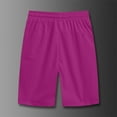 thumbnail image 4 of Timoontee Ice Silk Shorts for Men Elastic Waist Drawstring Summer Running Shorts Loose Fit Lightweight Quick Dry Pocket Shorts Purple M, 4 of 6