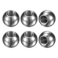 thumbnail image 1 of Uxcell 6Pcs Perillas de Tuerca de Bola Roscada M6x12mm de Acero Inoxidable 304 con Rosca Femenina, 1 of 1