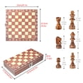 thumbnail image 3 of Juego de ajedrez magnético de viaje, 3 of 11