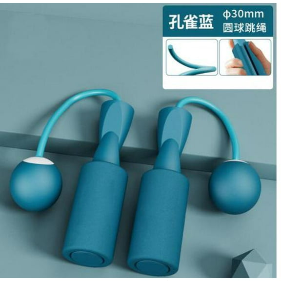WHAMVOX  Jump Rope Cordless Weighted Workout Ropes for Home Fitness Blue