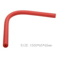 thumbnail image 5 of Pool Noodle, 3 Pack of 59" Large Hollow/Solid Foam Pool Swim Noodle, Bright Foam Noodles for Swimming, Floating and Craft Projects (Hollow Red), 5 of 6