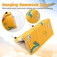 thumbnail image 4 of Casa Nido De Pájaro Cálida De Invierno - Hamaca Colgante Cobertizo De Terciopelo Jaula De Cabaña Felpa Esponjosa Aves Escondite Cama para Dormir Difusa para Loros Periquitos Cacatúas Budgi, 4 of 5