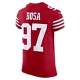 thumbnail image 3 of Men's Nike Nick Bosa Scarlet San Francisco 49ers  Vapor F.U.S.E. Elite Jersey, 3 of 7