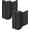 Black, variant on Home Security Door Lock, 2 Pack Childproof Door Reinforcement Lock with 3 Inch Stop Withstand 800 lbs for Top Front Inward Swinging Door, Upgrade Flip High Night Lock to Defend Your Home Kids