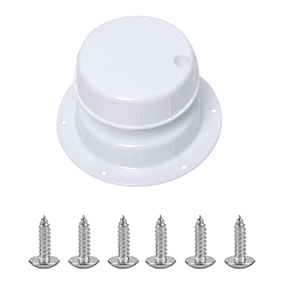 Dickly RV Duct Vent Cover Accessories Assembly Replacement Professional RV Trailer Roof white