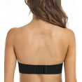 thumbnail image 2 of Exclare Women Wirefree Anti-slip Push Up Strapless Bra Hand Shape Everyday Bras(Black,30C）, 2 of 4