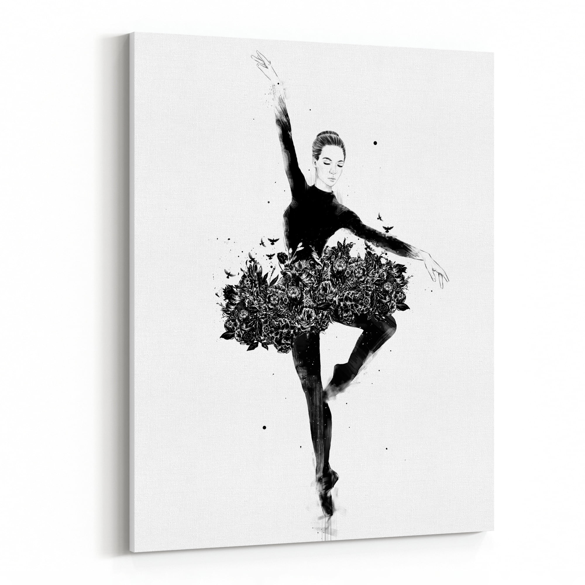 beautiful ballet PICTURE CANVAS WALL ART 24"X18" 