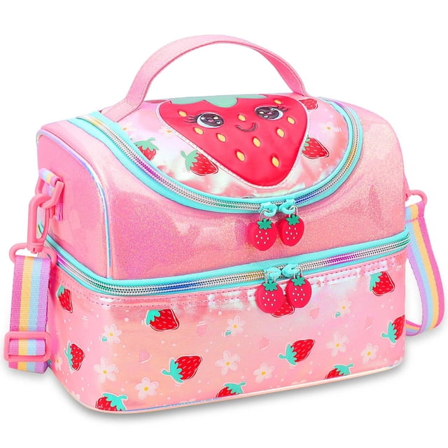 Bolsa Térmica para Almuerzo RHCPFOVR Doble Piso Aislada para Niños