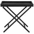 thumbnail image 2 of vidaXL Folding Table Coffee Table Indoor Outdoor Camping Table Poly Rattan, 2 of 14
