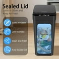 thumbnail image 4 of KSSVZZ Automatic Trash Can with Motion Sensor - 3 Pack, 4 of 6