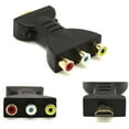 thumbnail image 1 of HDMI Male to 3 RCA Female Composite AV Audio Video Adapter TV Converter, 1 of 5
