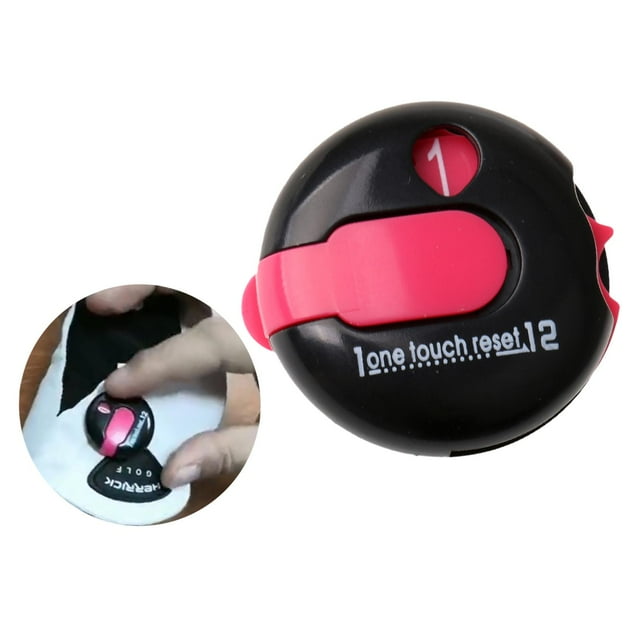 Golf Stroke Scorekeeper Attach To Glove , Bag Golf Course