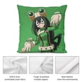 thumbnail image 5 of Tsuyu Asui Pillow Case Soft Pillow Cover Pillowcase Decorative Cushion Cover Home Decor 22 "x22 ", 5 of 8