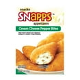 Snapps Frozen Appetizers Cream Cheese Jalapeno Pepper Bites, 5oz