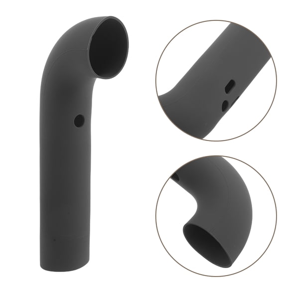 HEATSHAKING Grey Silicone Dryer Cover Protective Case with Precise Cutouts for Efficient Airflow