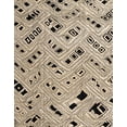 thumbnail image 1 of Ahgly Company Machine Washable Indoor Rectangle Abstract Pastel Orange Area Rugs, 7' x 10', 1 of 7