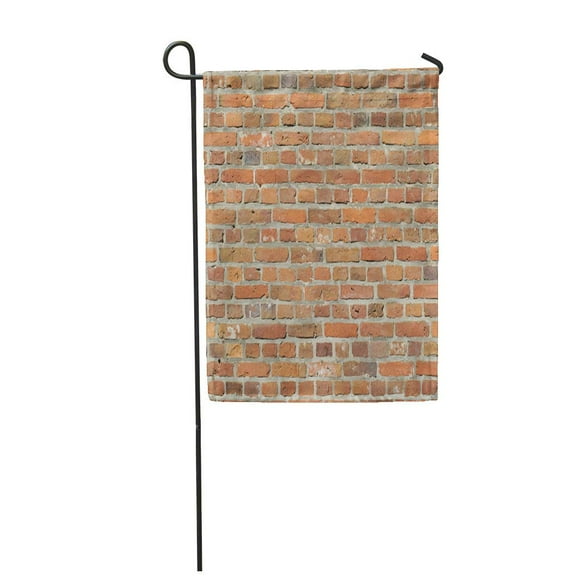 JSDART Traditional Masonry in The So Called Standing Brick Bond Smoothed Pointing Garden Flag Decorative Flag House Banner 28x40 inch