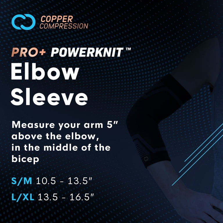 Copper Compression Elbow Sleeve, L/XL, 2-Pack photo 7