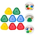thumbnail image 2 of Miangastore HandsFree Playing Card Holder with Premium ABS Material for Storage Assorted Color 8Pcs Triangle Poker Stands, 2 of 8