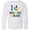 AA-White, variant on Inktastic I Love Mardi Gras Long Sleeve Youth T-Shirt