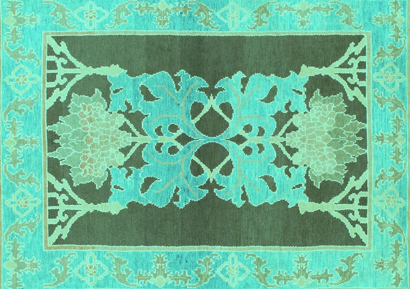Ahgly Company Machine Washable Indoor Rectangle Abstract Turquoise Blue ahgly-company-machine-washable-indoor-rectangle-abstract-turquoise-blue