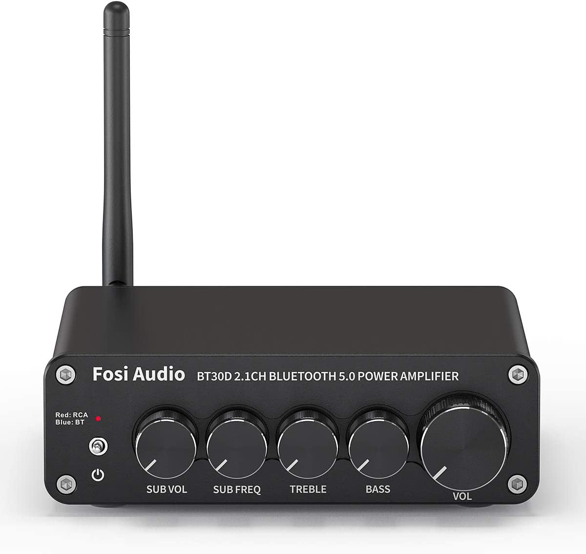 metal Rige Aflede Fosi Audio BT30D Bluetooth 5.0 Stereo Audio Receiver Amplifier 2.1 Channel  Mini Hi-Fi Class D Integrated Amp 50 Watt x2+100 Watt for Home Outdoor  Passive Speakers/Subwoofer Powered Subwoofer - Walmart.com