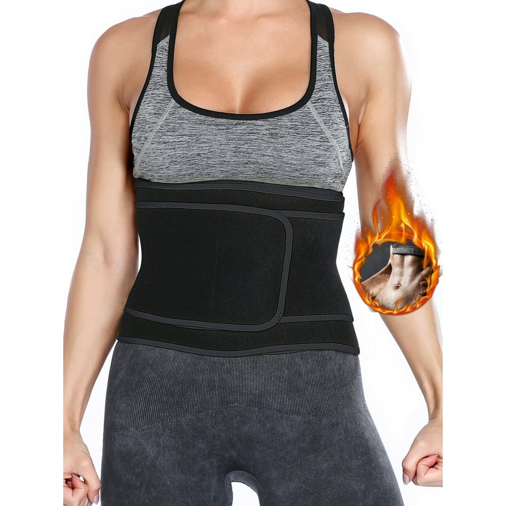 QRIC Waist Trainer Belt for Men and Women Waist Trimmer Slimming Belly