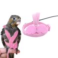 thumbnail image 1 of Bird Harness Leash Set Easy to Wear Creative Fashion Parrot Harness with Leash, 1 of 8