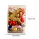 thumbnail image 5 of Toystoory Paquete de 30 bolas de árbol de Navidad colgantes colgantes de vacaciones 1,2/1,6/2,3 pulgadas manualidades chimenea de plástico DIY ventana Kits de decoración para fiestas Vistoso Toystoory HA009414-05B, 5 of 6