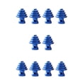 thumbnail image 2 of Wweixi 1/2/3/5 Hub Nut Aluminum Alloy Anti-Rust Anti-corrosion Fixed Gear Wheel Hubs Professional Bike Components Replacing Parts Blue 5PCS, 2 of 6