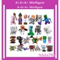 thumbnail image 2 of MOC Creative My game world Steve Alex Golem Enderman Zombie mushroom Mini Figura De Acción s Juguete De Para Niños Regalo, 2 of 4