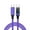 1m-Purple, variant on Heavy Duty USB C to USB C Cable 100W USB C Charging Line With Digital Digital Screen for Phones, Laptops, and Tablets