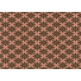 thumbnail image 1 of Ahgly Company Indoor Rectangle Patterned Bakers Brown Area Rugs, 2' x 3', 1 of 6