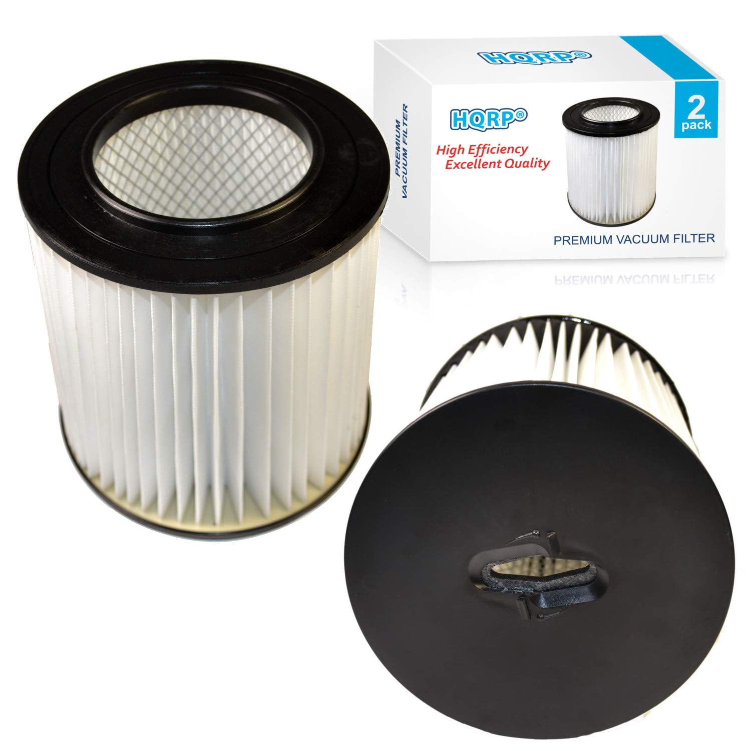 HQRP 2pack 7" Filter for Royal CS820, CS620, CS600, CS400, CS800 HP