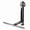 Black, variant on A piece of suction cup retractable clothes drying rack folding invisible wall hanging balcony home window clothes hanger without punching clothes artifact