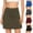 Army Green, variant on Women's 2 in 1 Running Shorts,Summer Short for Women Casual Gym Workout Athletic Yoga Wide Leg High Waist Pants Double Layer Short Skirts Training Joggers Tennis