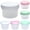 colorful(120ml*3+160ml*3+200ml*3), variant on Mini Containers With Lids,Food Storage Containers 6 Pack 4 Oz Freezer Storage Containers With Twist Top Lids, Microwave & Dishwasher Container For Storing Leftovers, Soups