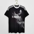 thumbnail image 1 of Camiseta Clásica De Fútbol Negra De Verano Del Real Madrid 14/15, Segunda Equipación, Manga CortaM, 1 of 2
