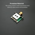 thumbnail image 3 of stanreset Pickup Switch Handy Installation Instrument Accessories Level Controller Exquisite Replaced Part Guitar Supplies Knob Switches Silver GN204, 3 of 9