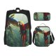 thumbnail image 1 of Easygdp Flying Parrots In Jungle Mochila para Niños y Niñas con Set de Caja de Almuerzo y Estuche para Lápices 3 en 1, Mochila Escolar Estampada para Adolescentes, 1 of 7