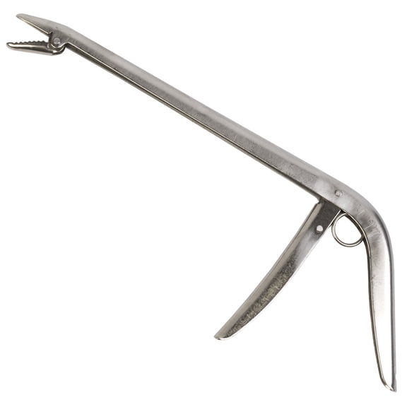 Stainless Steel Hook Remover, Long Handle Spring Loaded Fish Hook Removal Tool for Freshwater and Saltwater Use