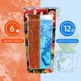 thumbnail image 4 of GOSMITH Tumbler with Lid And Straw, Insulated Tumblers, Stainless Steel Tumblers Cup Double Wall Travel Mug for Coffee Hot And Cold Drinks, Mushroom Butterflys Vintage Hippie Print (500ml), 4 of 7