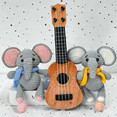 thumbnail image 5 of ComfiTime Crochet Kit for Beginners to Intermediate – Amigurumi Starter Kit w/ Video Tutorials & Step-by-Step Instructions, Complete Animal Craft Accessories for Adults, Kids & Gift Giving,Elephantes, 5 of 14