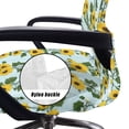 thumbnail image 5 of POLERO Sunflower Office Computer Chair Covers, All-in-One Computer Chair Slipcovers, Elastic Anti Slip Comfortable Protector Cover for Indoor Home Workspace, 5 of 7